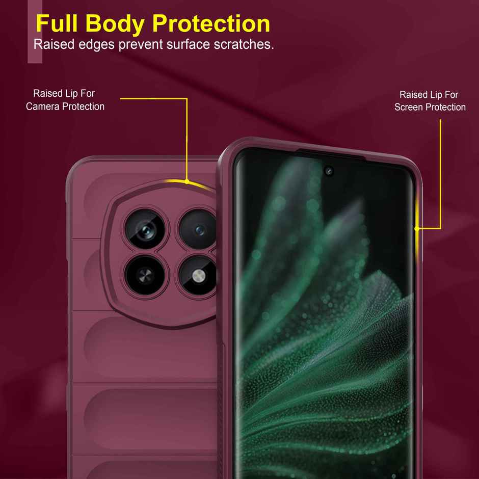 Zapcase Back Cover for Realme P2 Pro 5G | Magic-Plum