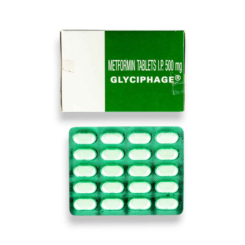 Glyciphage 500mg Tablet