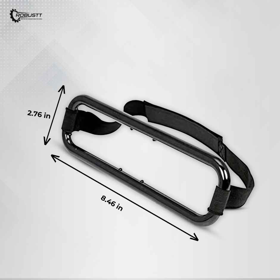 Robustt Stainless Steel Box Stand - Black