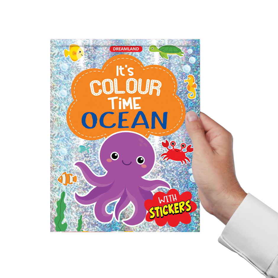 Dreamland Ocean Colour Time Activity Book with Stickers 32 Pages