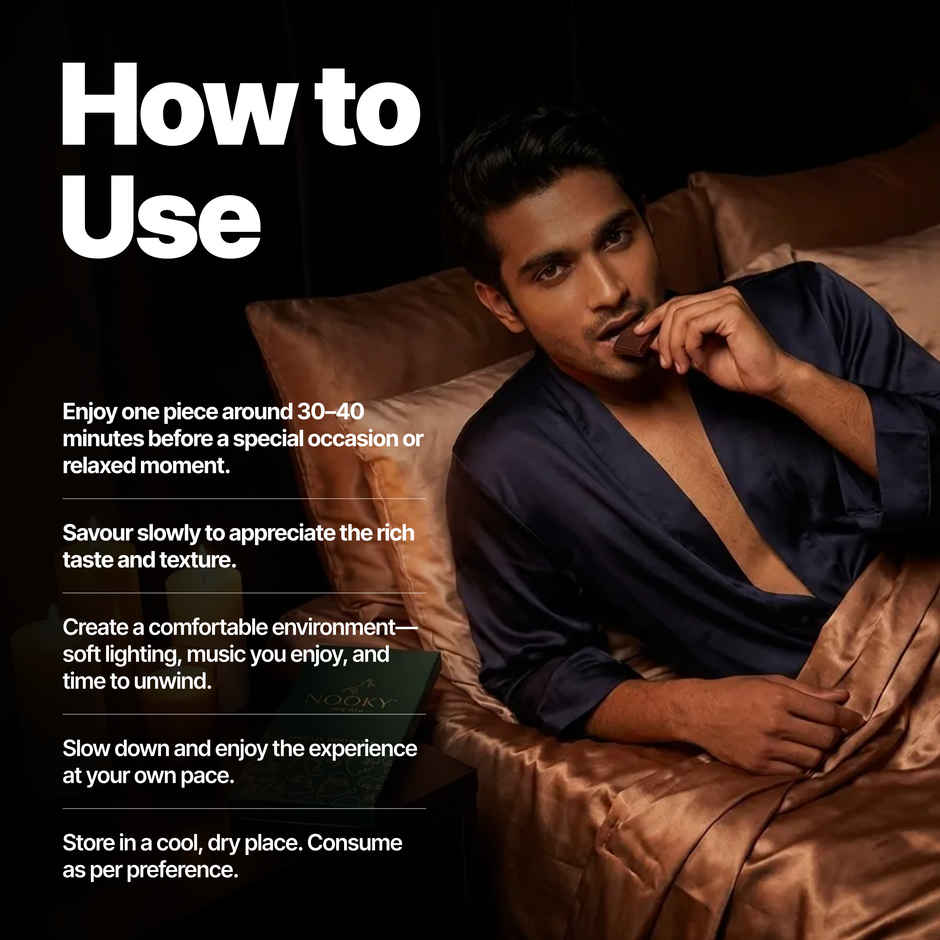 Nooky Him Aphrodisiac Intimacy Chocolate for Men