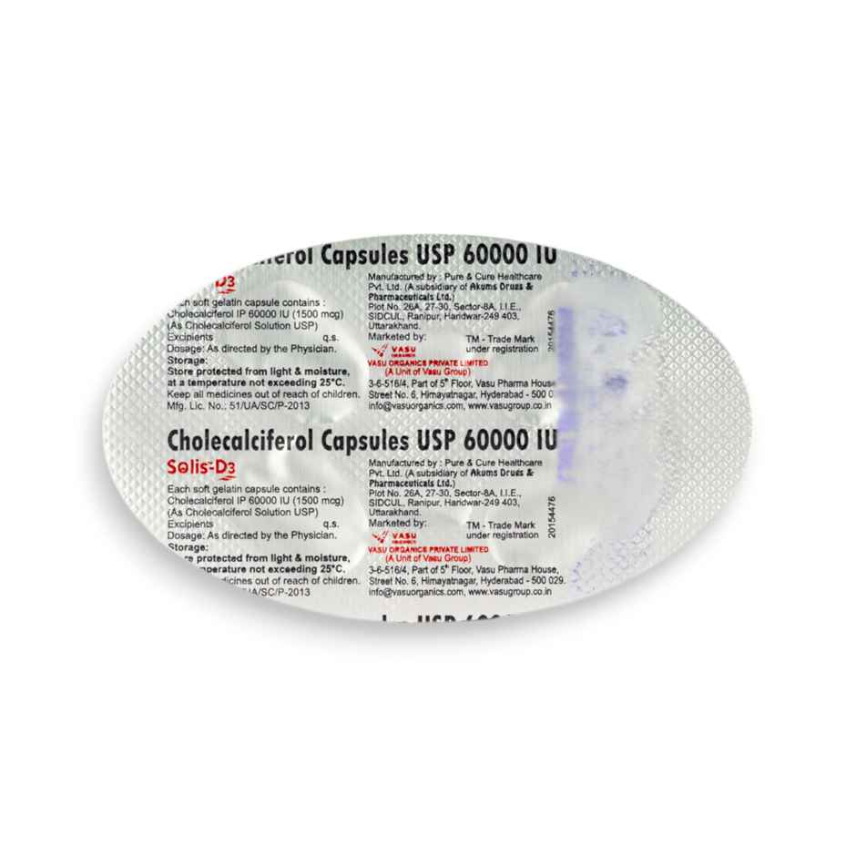 Solis-D3 Vitamin (D3) Capsule