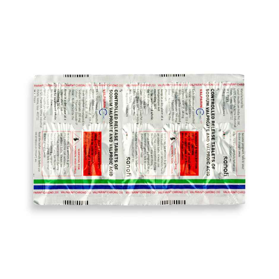 Valparin Chrono 200 Tablet CR