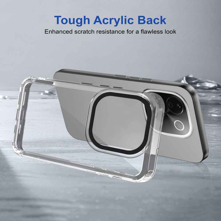 Zapcase Back Cover for iQOO Z9s Pro 5G | Space-Clear