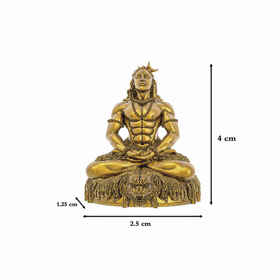 Svasti Brass Shiva Idol