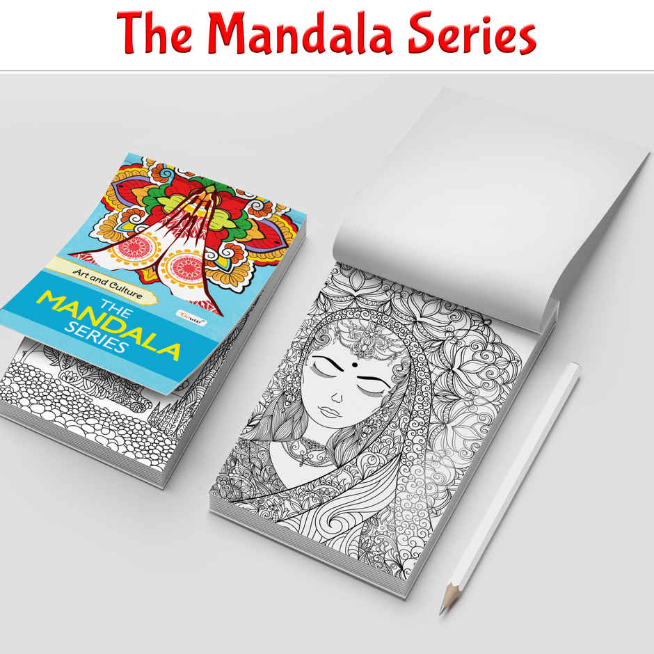 Art & Culture - The Mandala Series | Toddler Colouring Book | Relaxing & Mindfulness Coloring Book