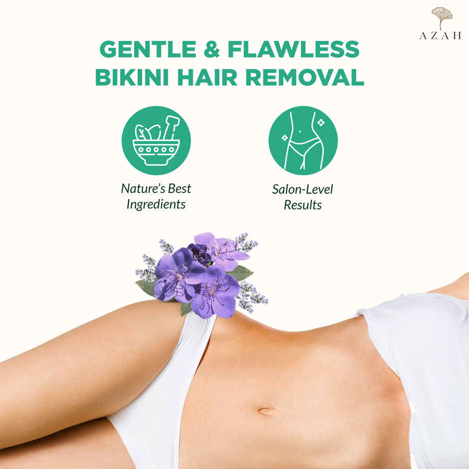 Azah Body & Bikini Hair Removal Wax Powder