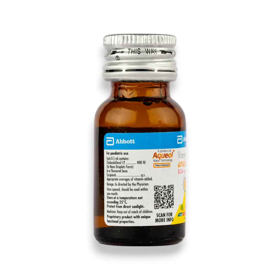 Arachitol Kids 400 IU/0.5 ml Vitamin D3 Pineapple Flavour Paediatric Oral solution