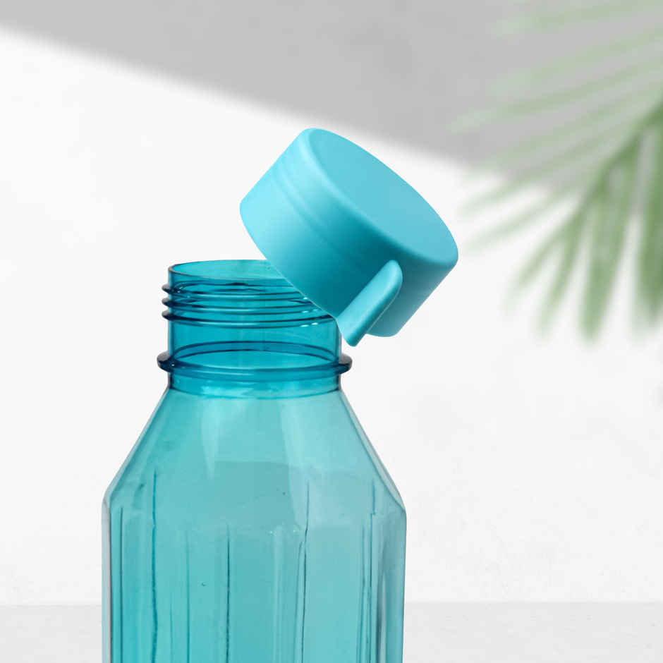 Steelo Plastic Apsara Bottles | Assorted | Blue | 900 ml