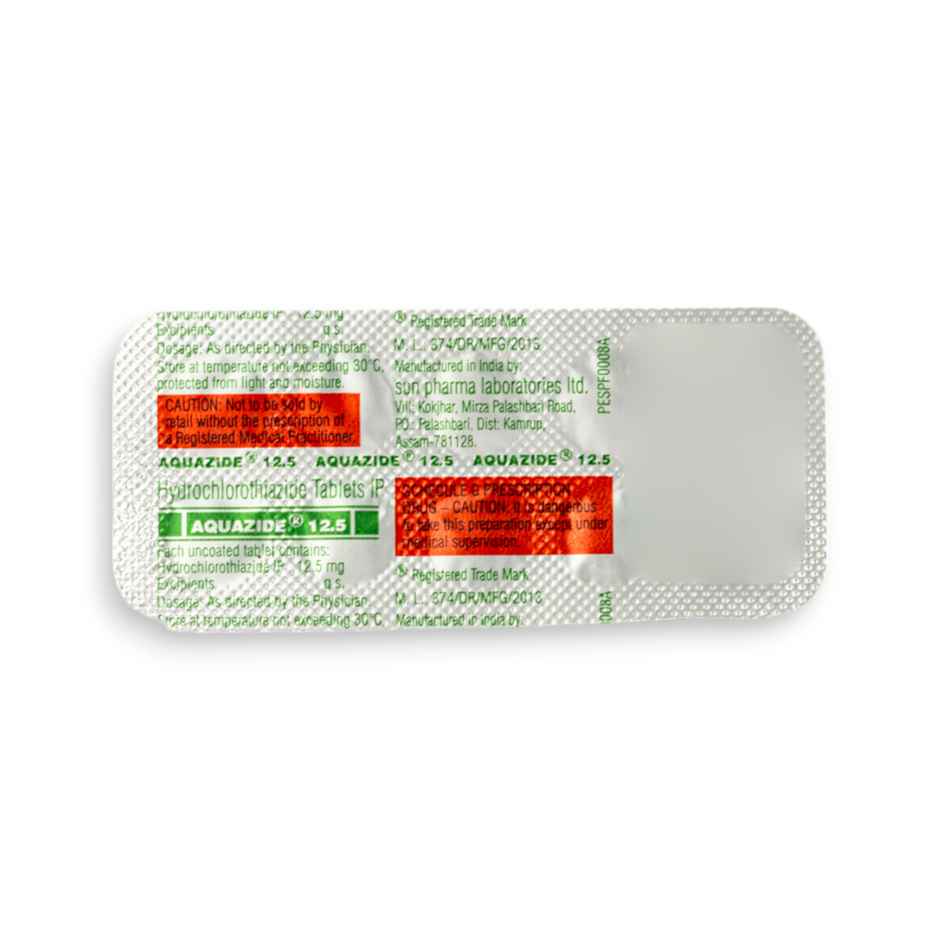 Aquazide 12.5 Tablet