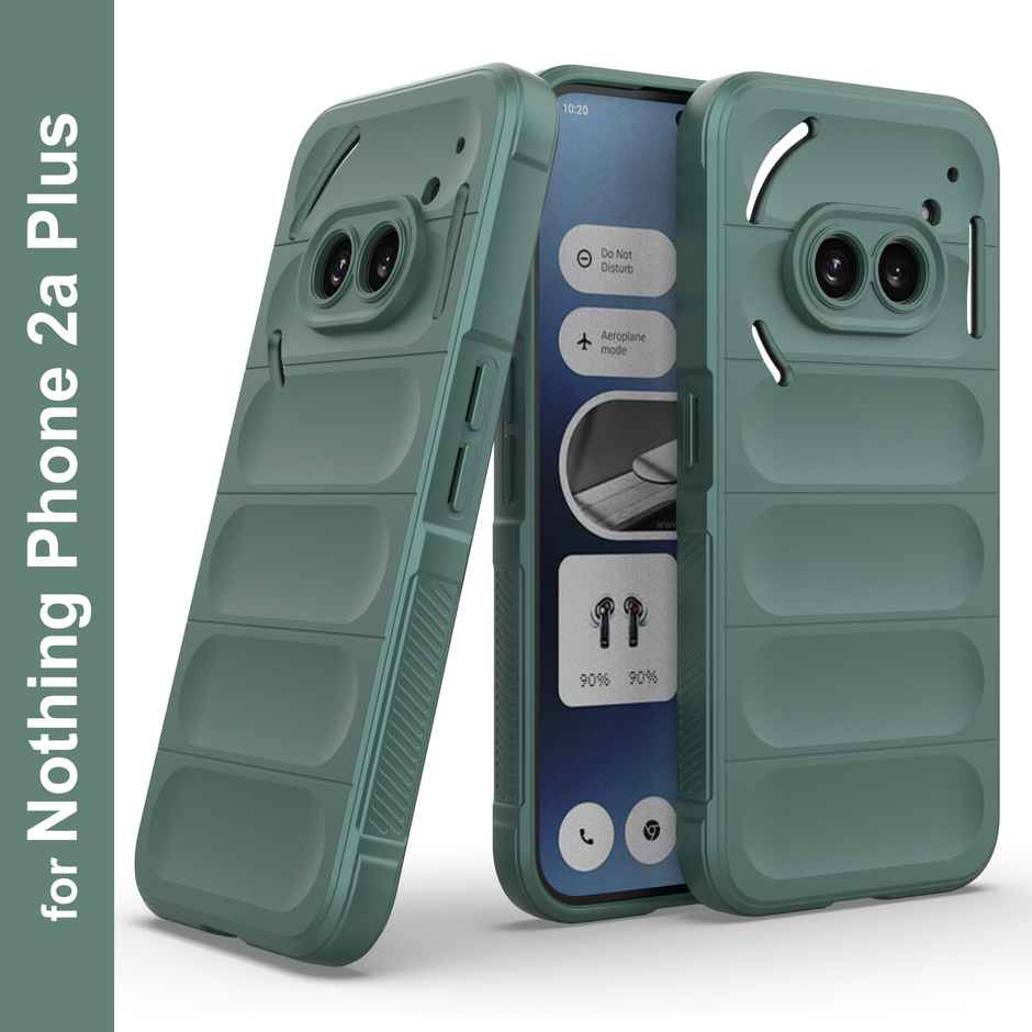 Zapcase Back Cover for Nothing Phone 2A Plus | Magic-DarkGreen