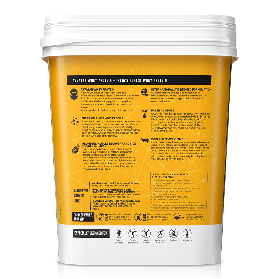 Avvatar Unflavoured Whey