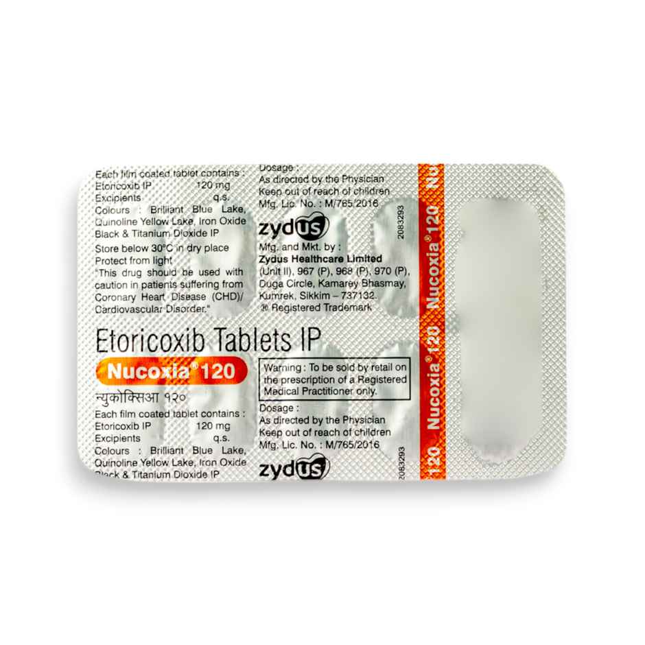 Nucoxia 120 Tablet
