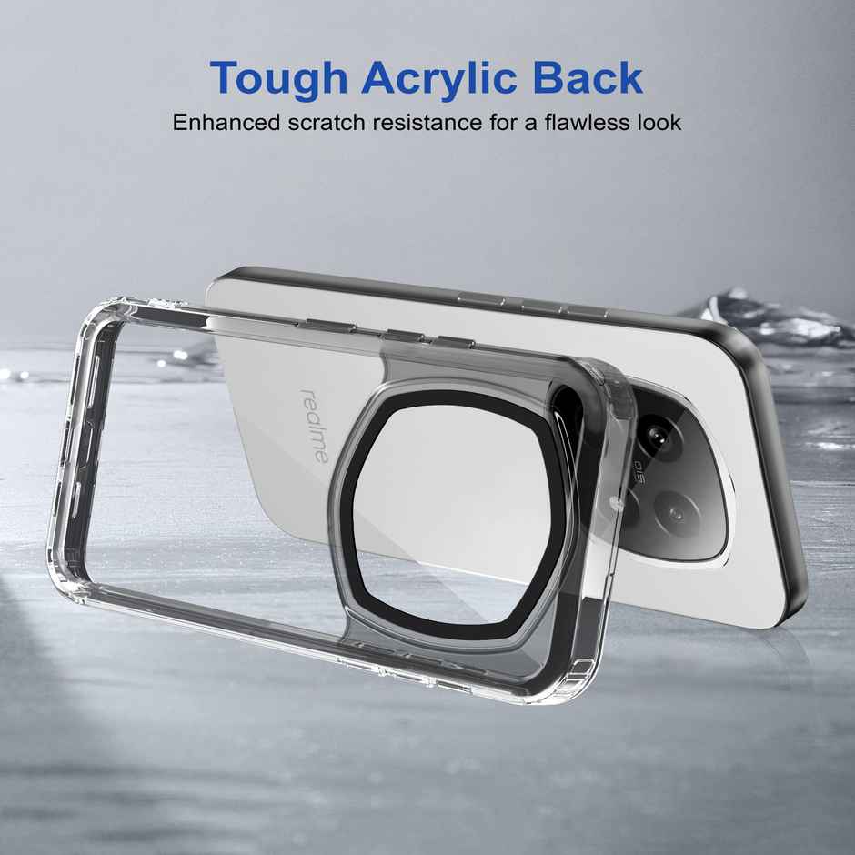 Zapcase Back Cover for Realme P2 Pro 5G | Space-Black