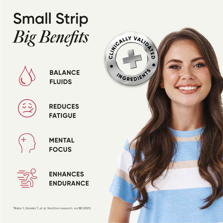 Wellbeing Nutrition Melts Instant Energy, Truly Plant-Based Green Tea Caffeine - 30 Oral Strips