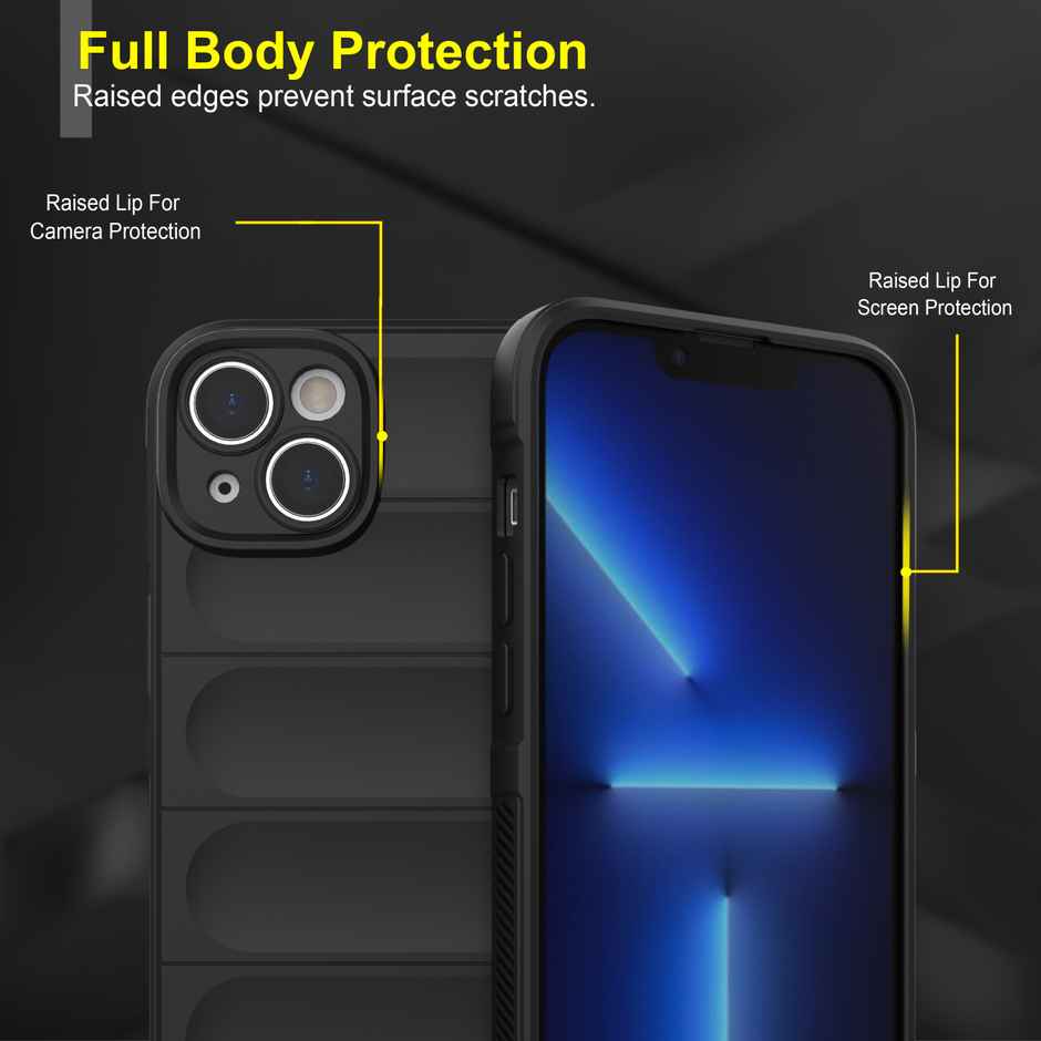 Zapcase Back Cover for Apple iPhone 14 Plus | Magic-Black