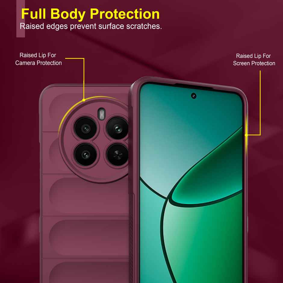 Zapcase Back Cover for Realme P1 5G | Magic-Plum