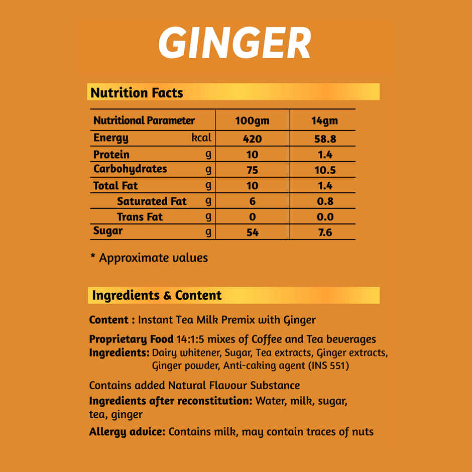 Chaizup Instant Tea Ginger