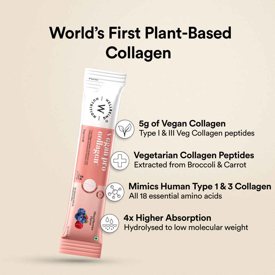 Wellbeing Nutrition Veg Collagen Pro - Mixed Berries