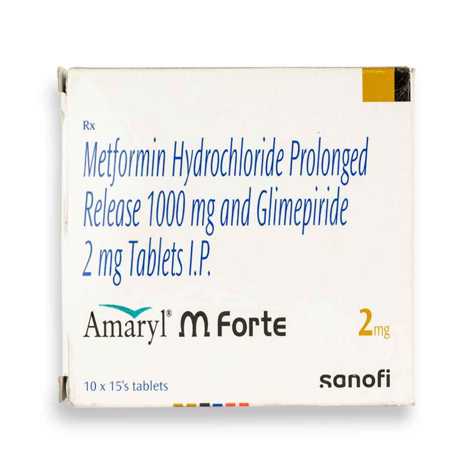 Amaryl M Forte 2mg Tablet PR