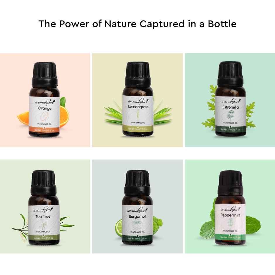 Aromahpure Fragrance Oil | Refreshing Series | Set of 6