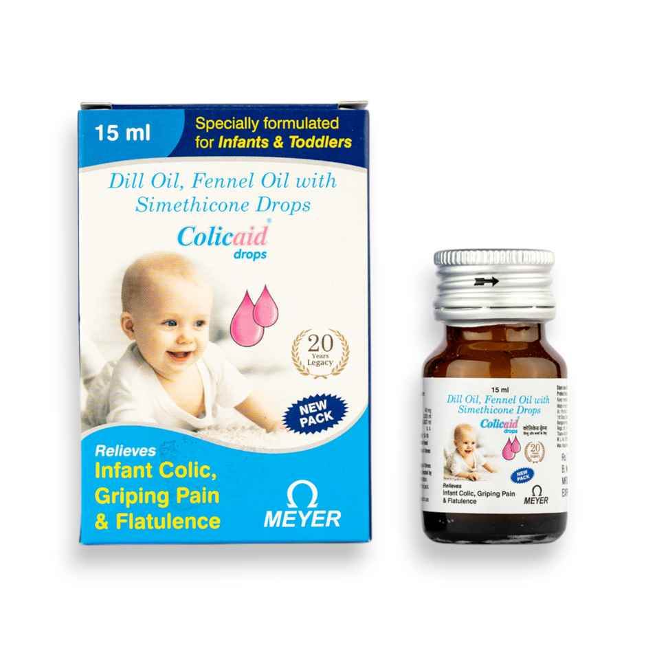 Colicaid Infant & Toddler Drop | For Infant Colic, Griping Pain & Flatulence 15 ml  X 2 Combo