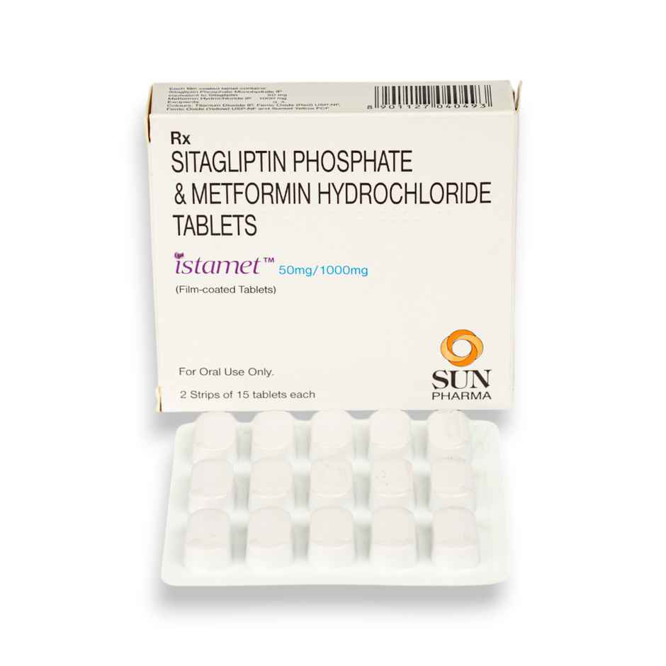 Istamet 50mg/1000mg Tablet