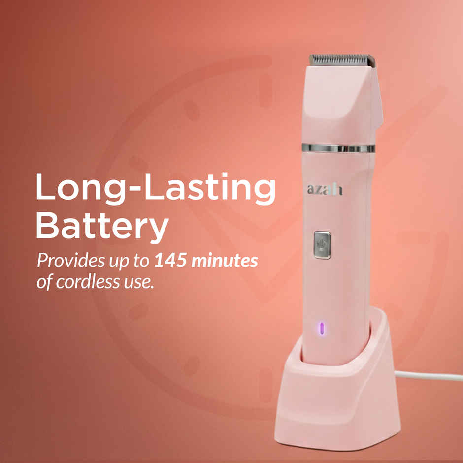 Azah Rechargeable Face, Body & Bikini Trimmer for Women