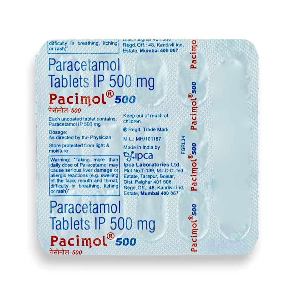 Pacimol 500 Tablet