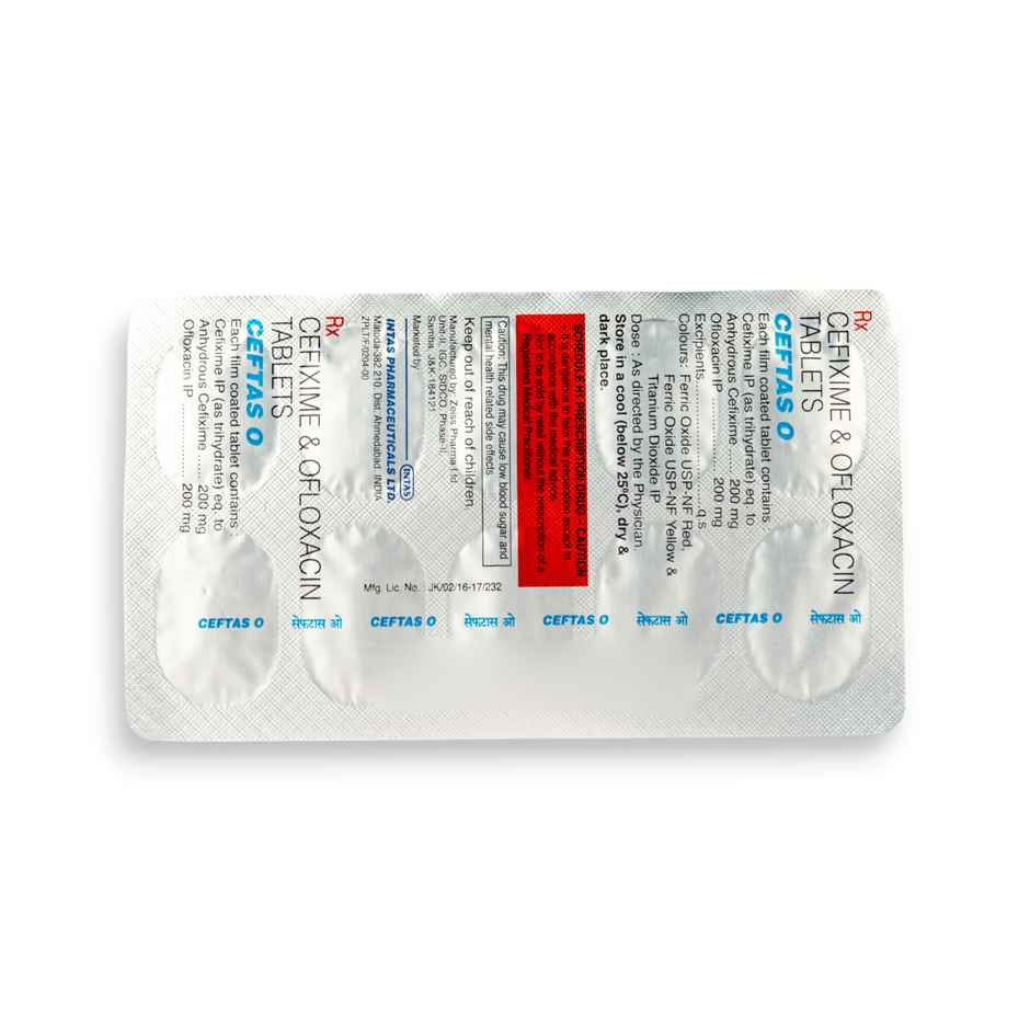 Ceftas O Tablet