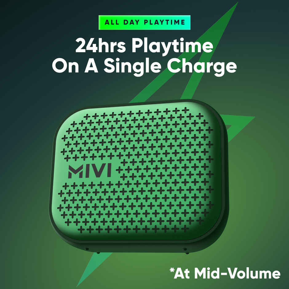 Mivi Roam2 5 W Bluetooth Speaker | Green