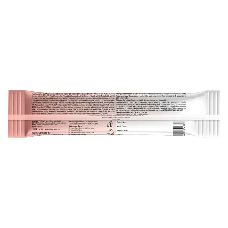 Wellbeing Nutrition Veg Collagen Pro - Mixed Berries