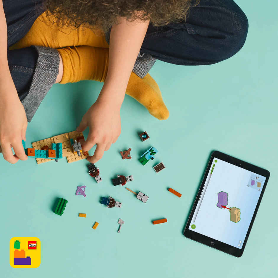 LEGO Minecraft The Illager Desert Patrol Gaming Kit for Kids 21267