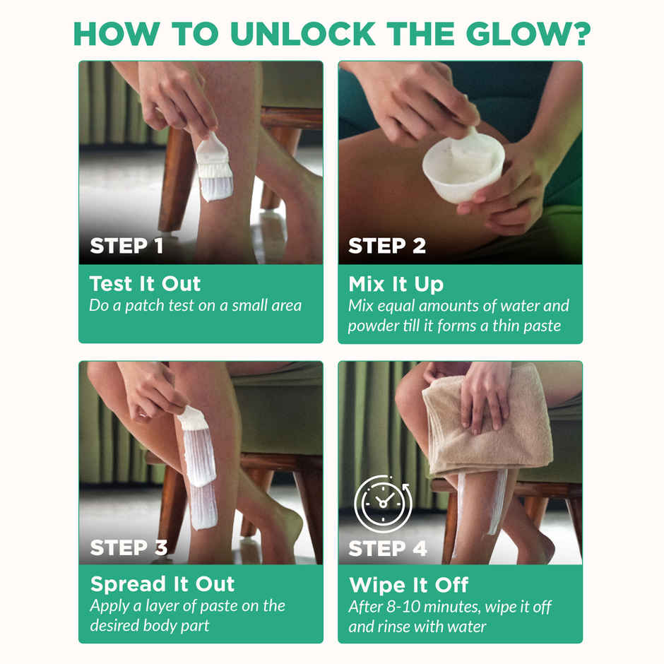 Azah Body & Bikini Hair Removal Wax Powder