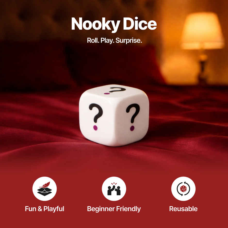 Nooky Noir Intimacy Play Dice Fun Couple Game for Date Nights