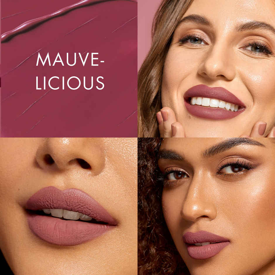 HYUE Hydra Matte Liquid Lipstick | Mauve-licious - 08