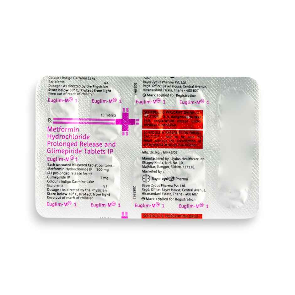 Euglim-M 1 Tablet