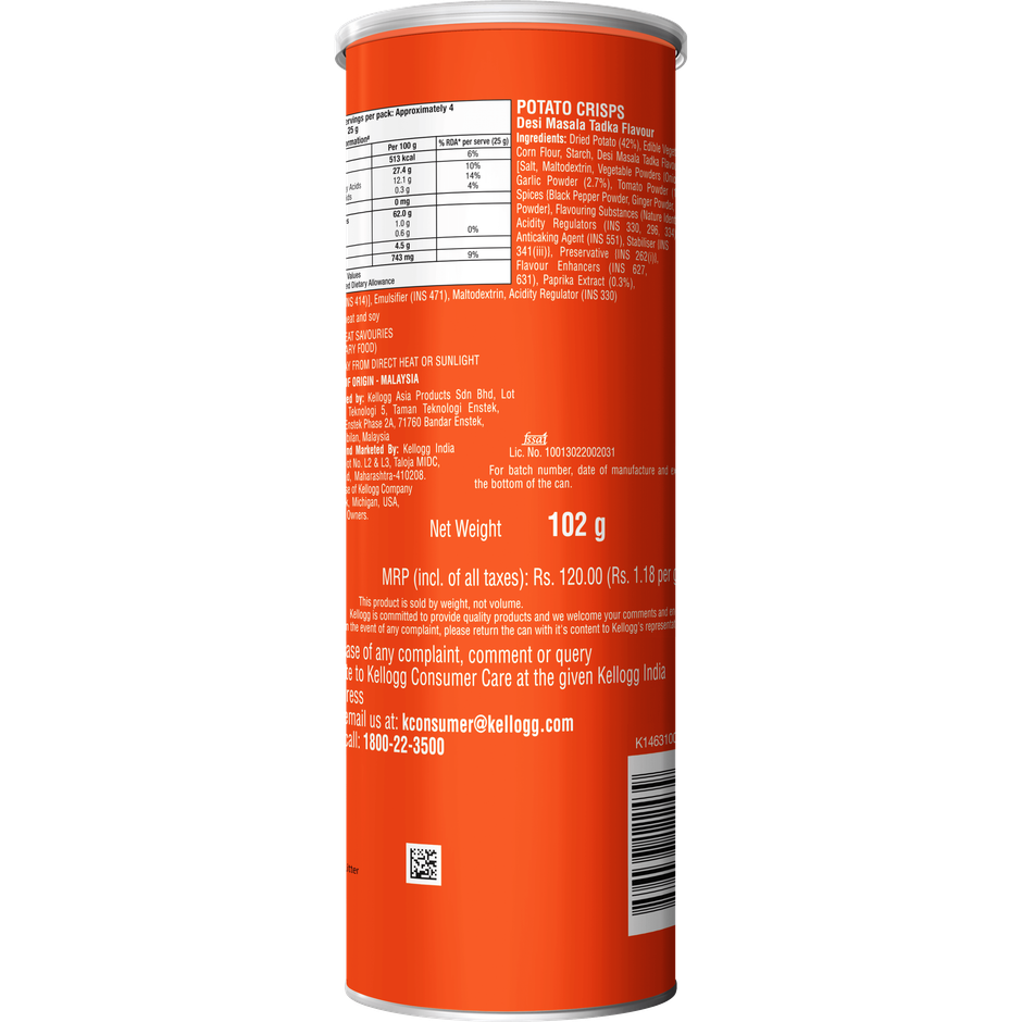Pringles Chips - Desi Masala Tadka