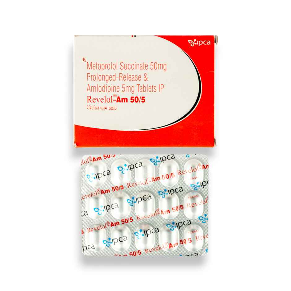Revelol-Am 50/5 Tablet PR
