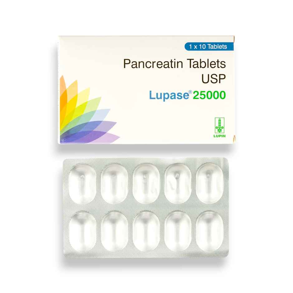 Lupase 25000 Tablet