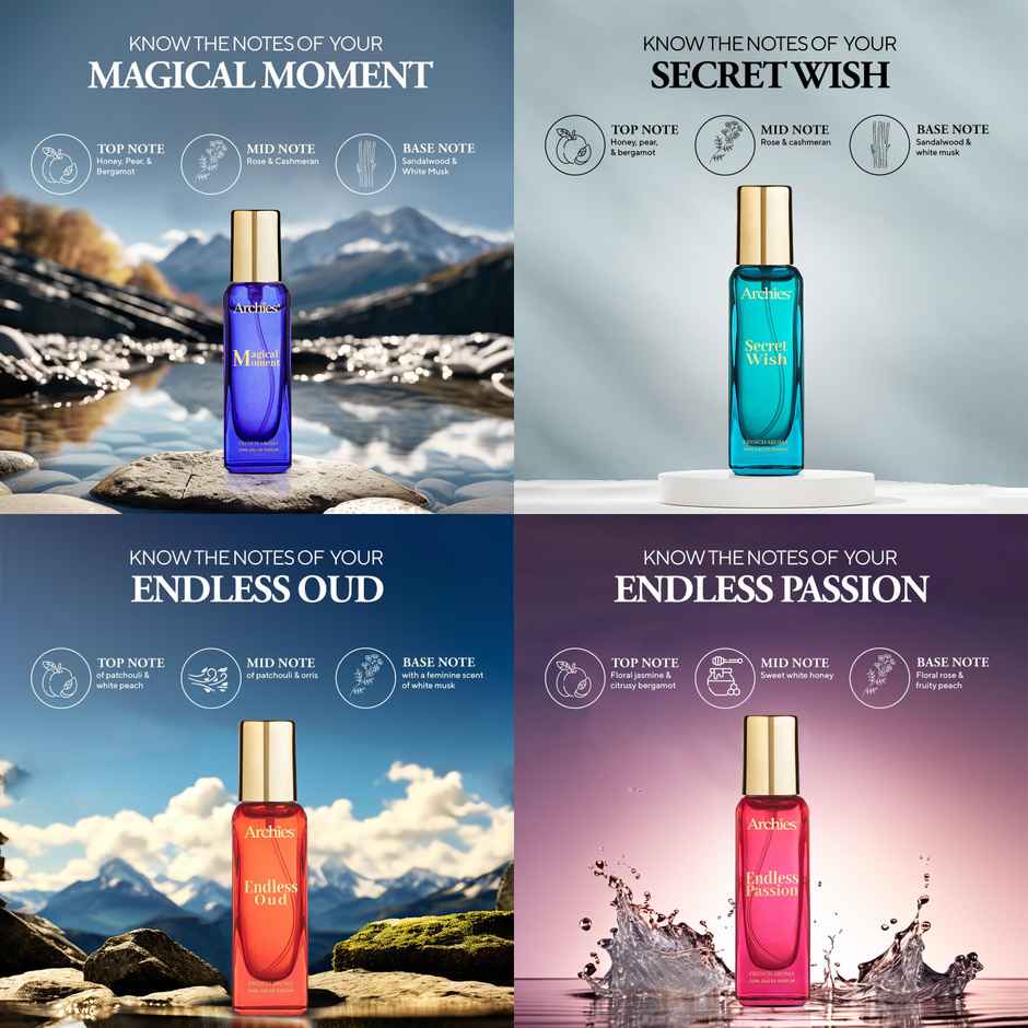 Archies Luxury Perfume Gift Set For Women