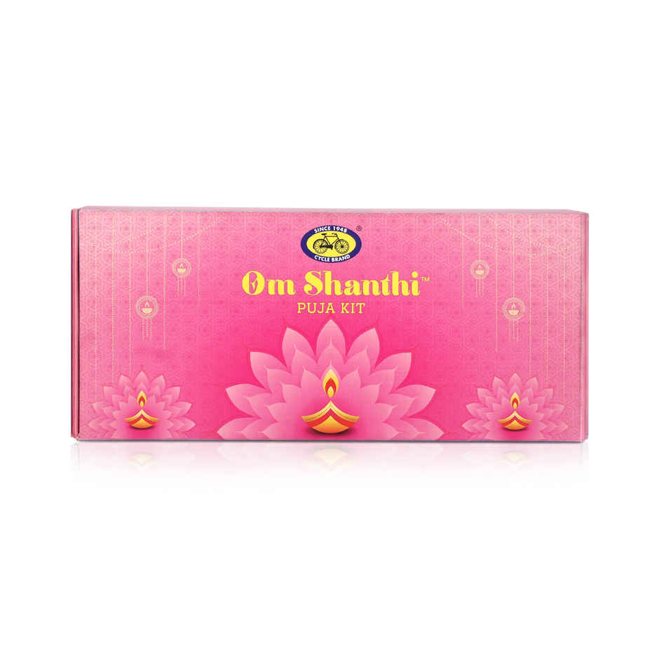 Cycle Pure Puja Kit | Om Shanthi All-In-One Puja Kit | Daily & Festive Use