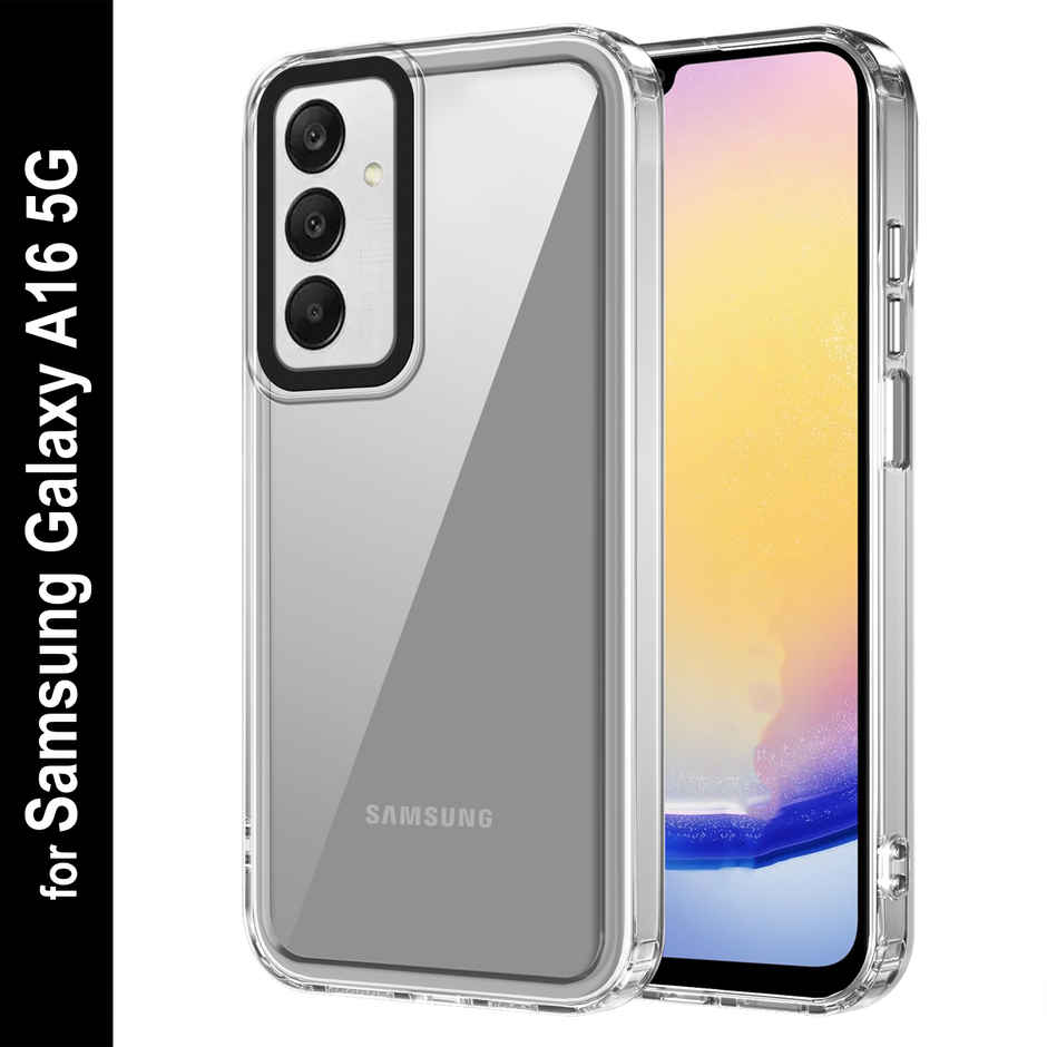 Zapcase Back Cover for Samsung Galaxy A16 5G | Space-Clear
