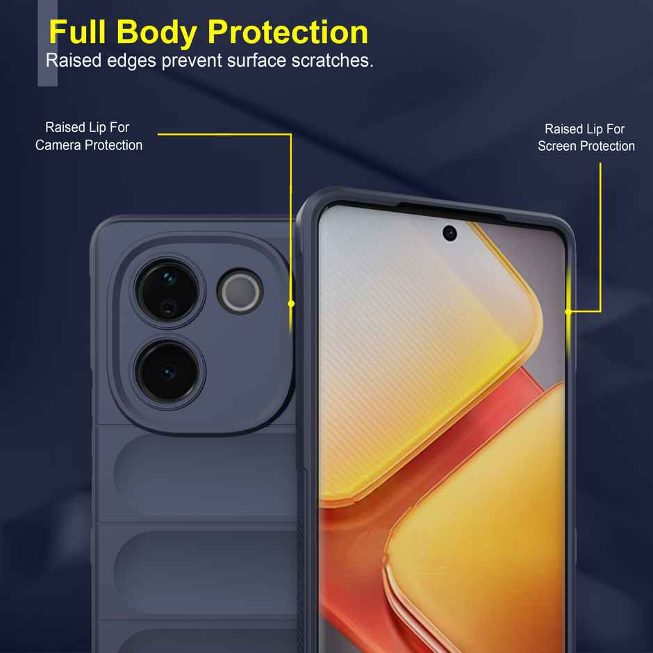 Zapcase Back Cover for iQOO Z9s Pro 5G | Magic-Sapphire