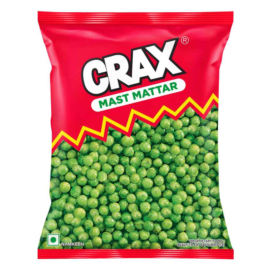 Crax Mast Matar Green Peas Namkeen Snacks Combo