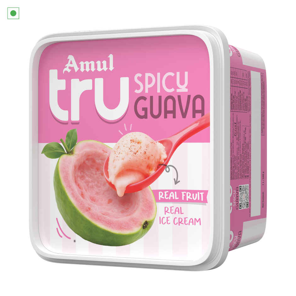 Amul Tru Spicy Guava Ice Cream Tub