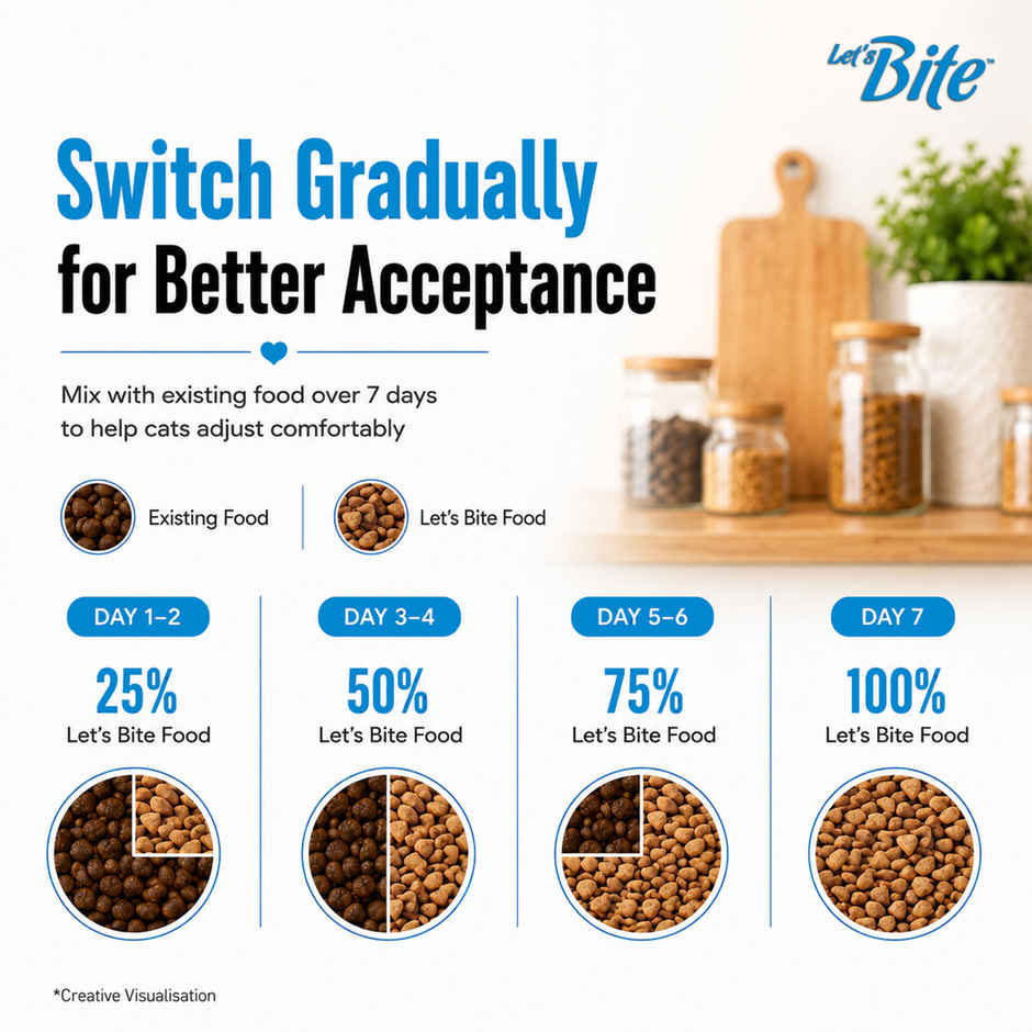 Let's Bite Active Persian Ocean Fish Dry Cat Food (Buy 1 Get 1 Free)