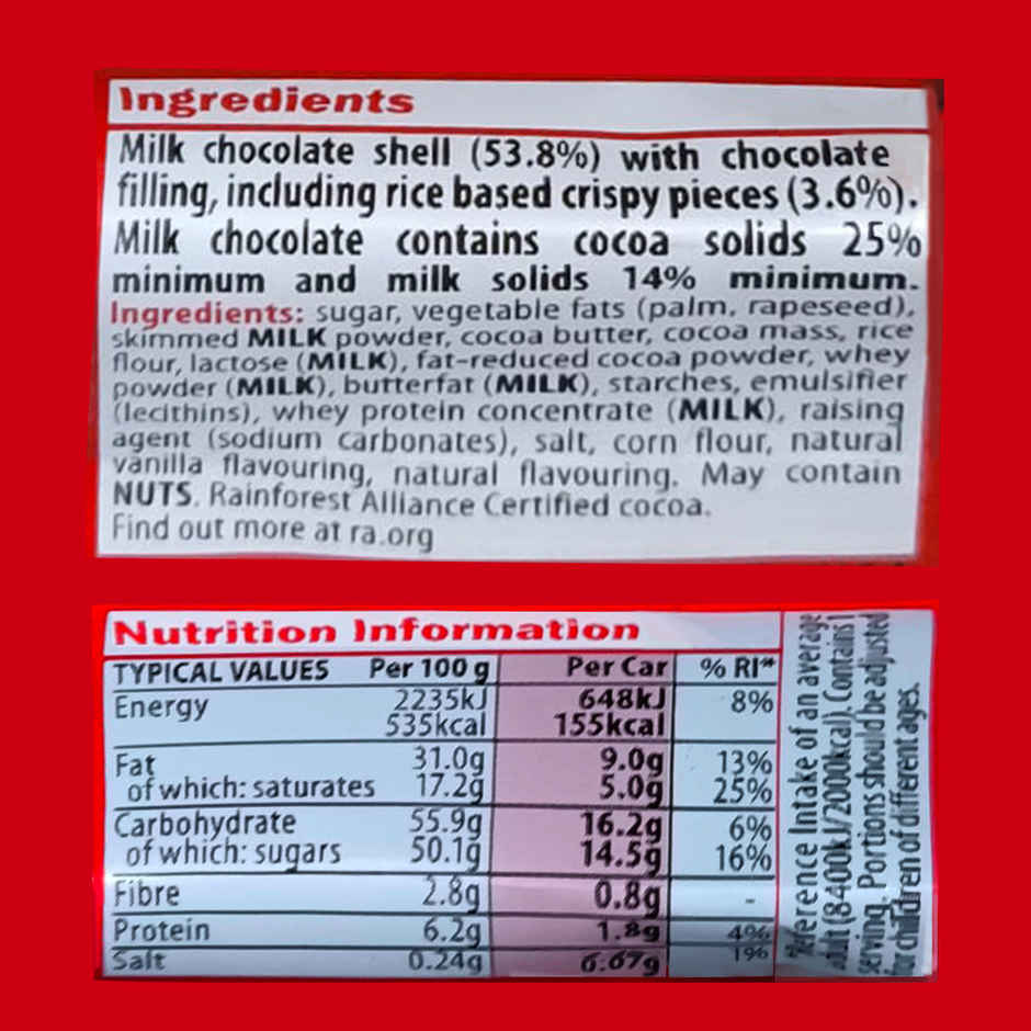 Kitkat F1 Chocolate Bar