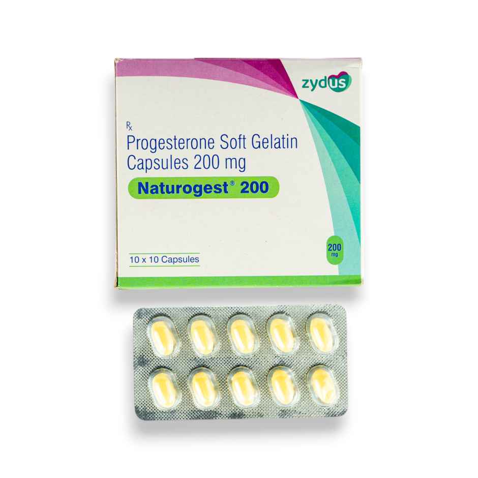 Naturogest 200 Soft Gelatin Capsule
