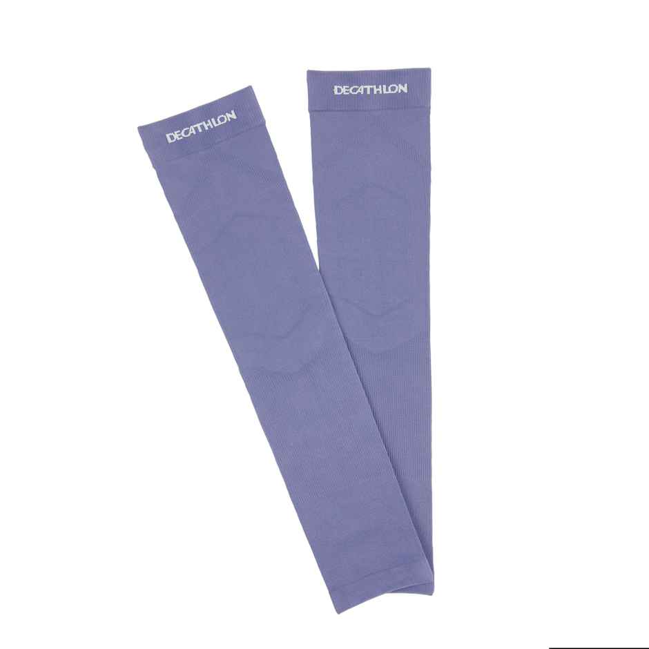 Decathlon | Kalenji UV Protected Arm Sleeves For Sports| Navy Blue - L/XL/2XL